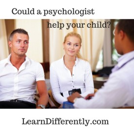 Could a psychologist help your kid?