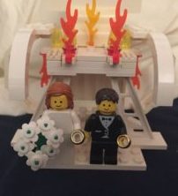 Lego bride and groom