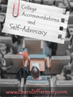 College Accommodations and Self-Advocacy