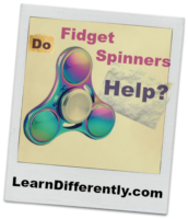 Do Fidget Spinners Help?