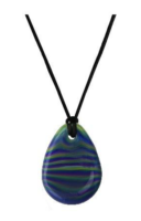 A Chewigem chewable pendant necklace.