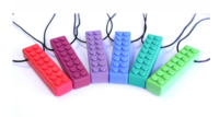 Brick Stick Chew Necklaces by Ark Therapeutic Products