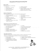 small photo of screening tool.