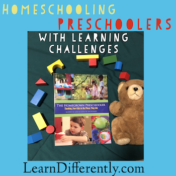 Homeschooling Preschoolers with Learning Challenges: Review of The Homegrown Preschooler